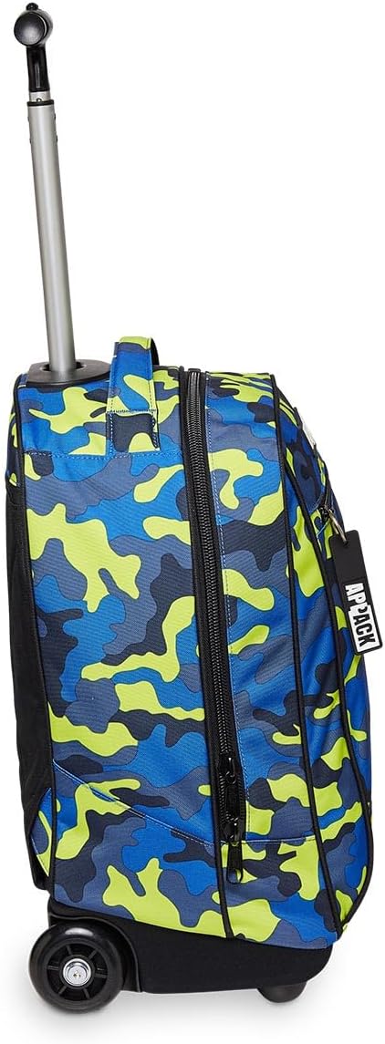 Appack Trolley, 2 in 1, Schulranzen mit Rollen, Rucksack mit Trolleyfunktion für Kinder, ab 1. Klass