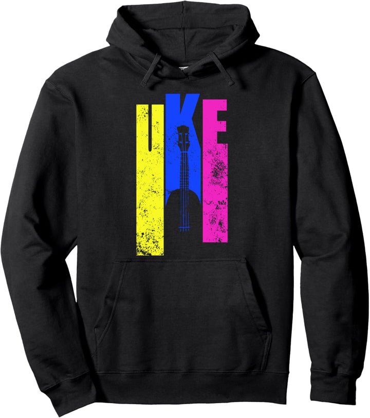 Perfect Abstract design Ukulele Musician Uke Lover Gift Pullover Hoodie