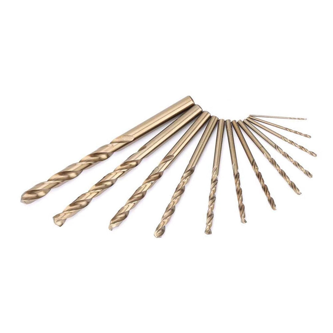 74 Stück Hochgeschwindigkeitsstahl M35 Kobalt-Spiralbohrer Set Spiralbohrer Set Verbrauchsmaterial B