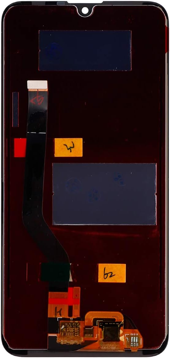 SWARK LCD Display Compatible with Huawei Y7 (2019) DUB-LX1 (Schwarz Ohne Rahmen) LCD Display Touchsc