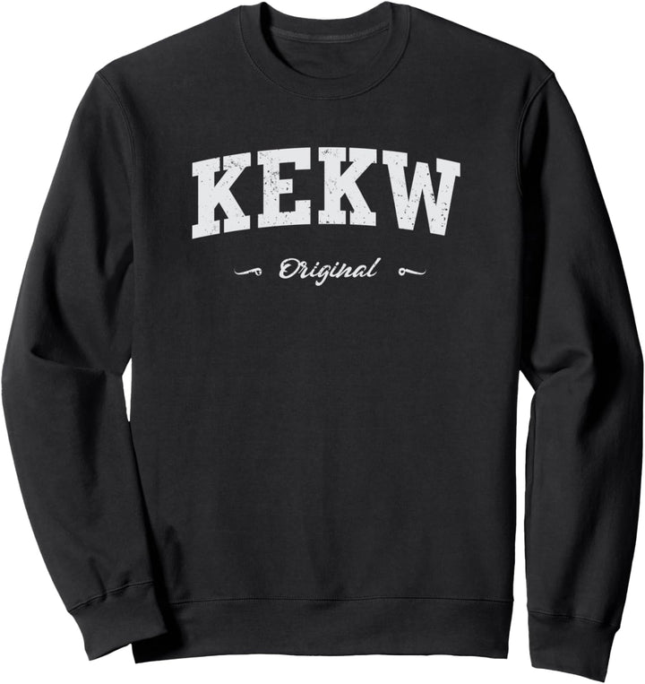 Kekw Original Athletic University Style Sweatshirt