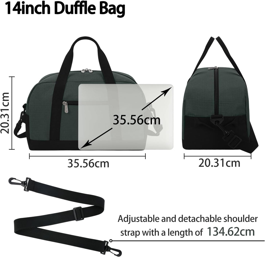Mini Reisetasche, Sporttasche 18L Small Duffel Bag XS, Schulsporttasche, Weekender, Fitnesstasche 35