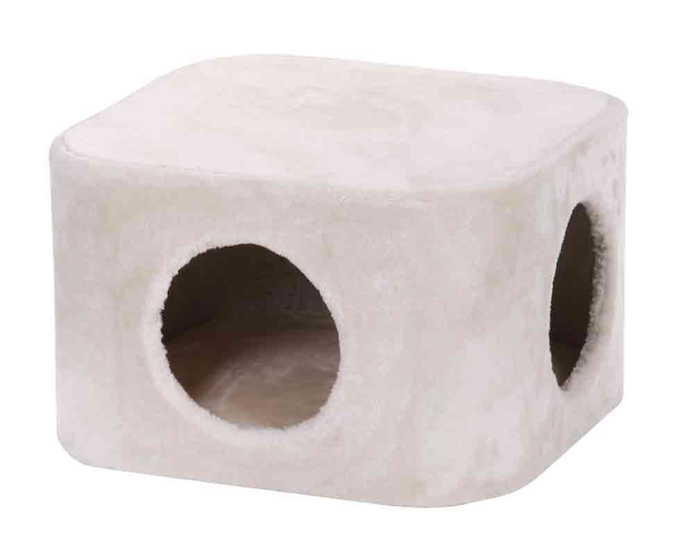 Nobby STARSYSTEM Höhle eckig "DE LUXE" beige 48 x 48 x 30 cm