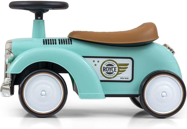 Vintage-Fahrzeug Royce von Milly Mally - Retro Rutschauto mit Hupe, Stauraum und Eva-Rädern für Kind