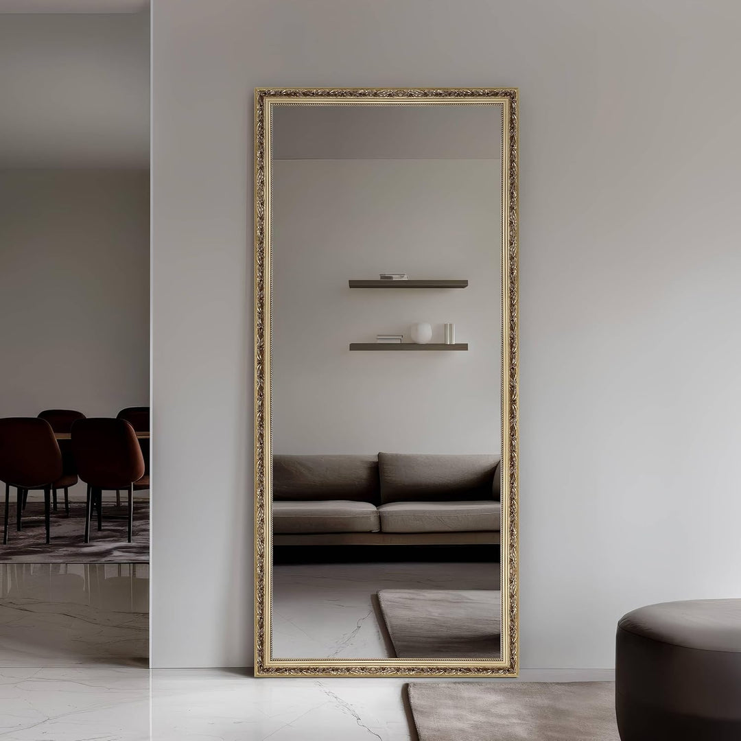 nielsen HOME Wandspiegel Francesca, Gold, Holz, ca. 50x150 cm, 150L x 50B cm
