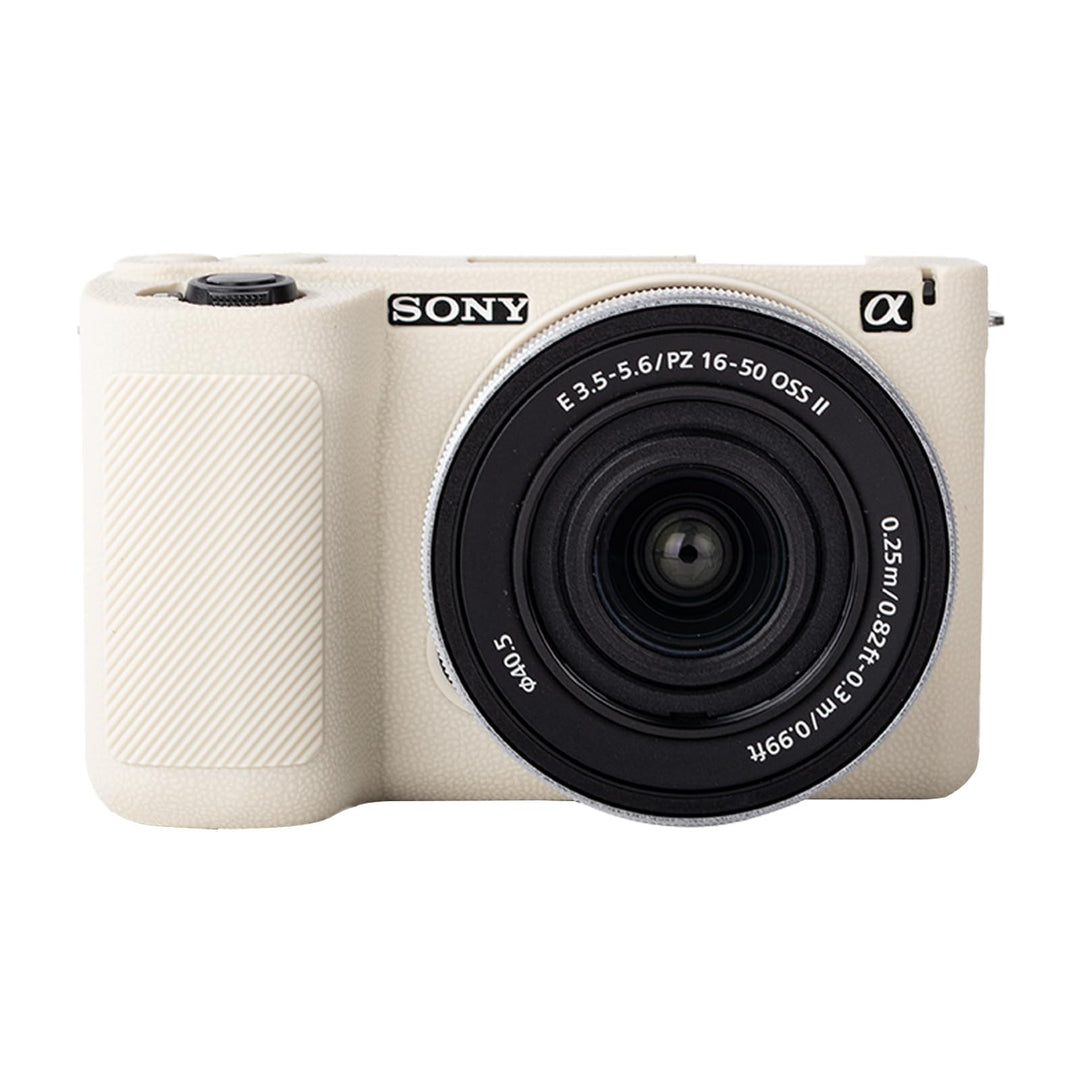 MUZIRI KINOKOO Weiche Silikonhülle für Sony ZVE10 II/ZV-E10 II, Schutz Tasche für Alpha ZV-E10 II/ZV