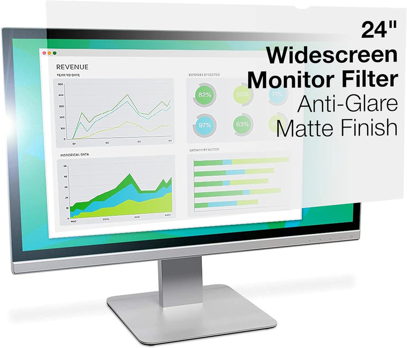 3M Blendschutzfilter AG240W1B Widescreen Monitor 24,0" (16:10), blendfrei, 24" Widescreen Monitor (1