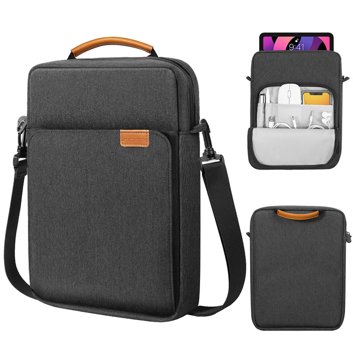 MoKo Tablet Hülle Kompatibel mit iPad Pro 12.9 M2 2022/2021/2020/2018,Galaxy Tab S8+ 12.4", Tragetas
