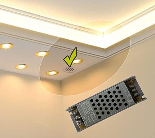 24V LED Trafo dimmbar - 60 bis 200 Watt IP67-24 Volt DC - TRIAC &amp; 0/1-10V - kein Flimmern, kein Raus