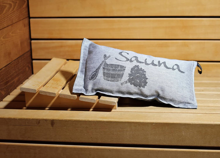 Jokipiin Pellava Jokipiin 1 Saunakissen Lieblings-Reisekissen Design: Sauna Abmessungen: 40 x 22 cm,