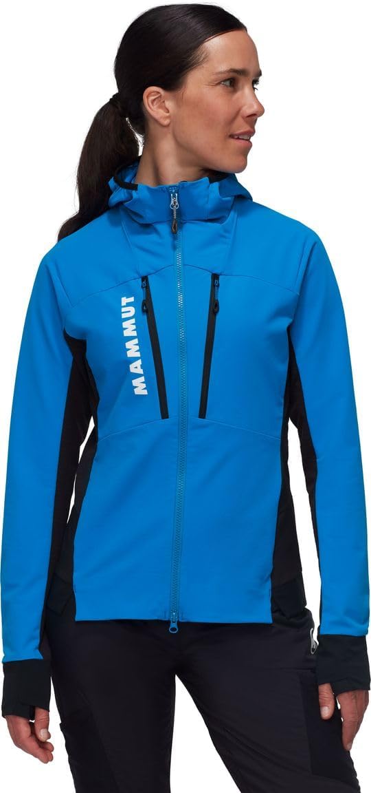 Mammut Damen Softshelljacke Aenergy M Glacier Blue-Black, M Glacier Blue-Black