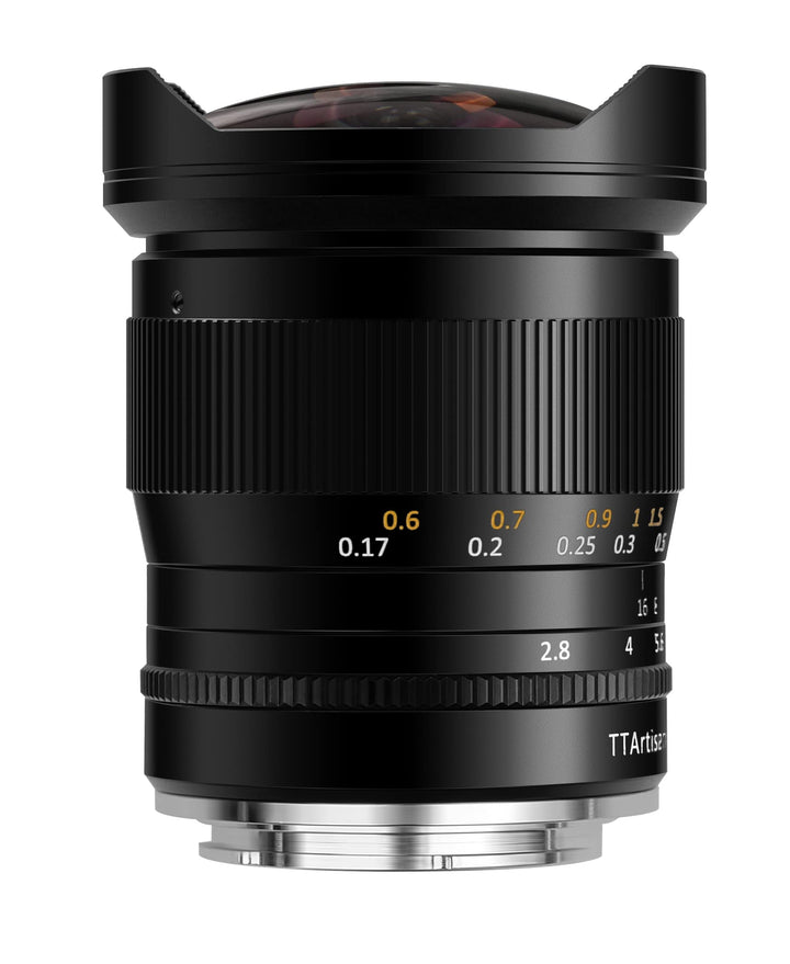 TT Artisan Fisheye Objektiv 11mm f 2.8 Anschluss Sony E Mount Ultra-Weitwinkelobjektiv für Vollforma