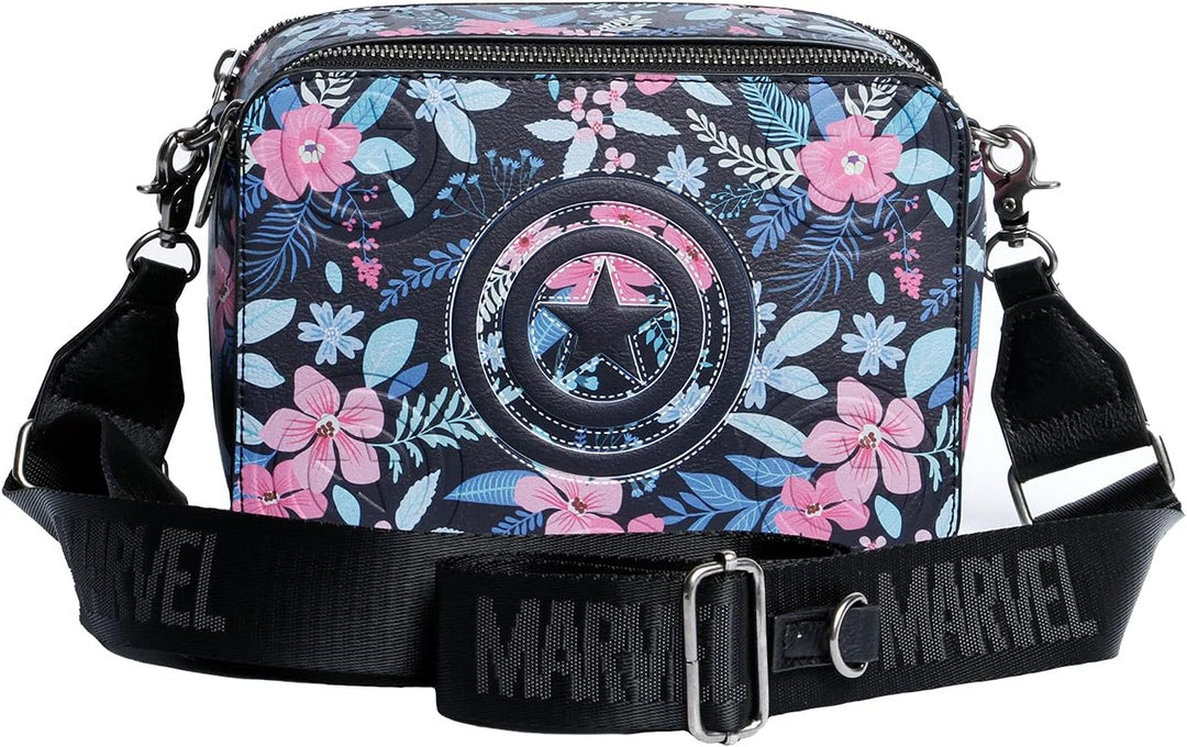 Captain America Spring-IBiscuit Tasche, Mehrfarbig