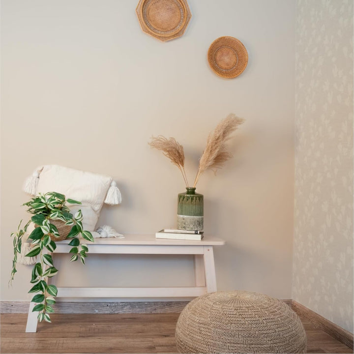 MissPompadour abwaschbare Wandfarbe Beige mit Sand 2,5L - hohe Deckkraft &amp; Ergiebigkeit - matte, sch