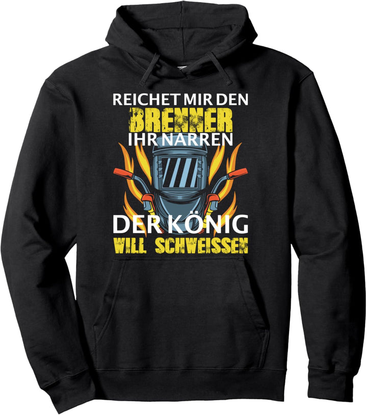 Schweisser Schweisser Metallbauer Schlosser Pullover Hoodie