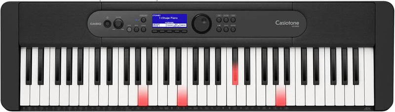 Casio LK-S450 CASIOTONE Top Leuchttastenkeyboard mit 61 anschlagdynamischen Tasten im Piano-Look mit