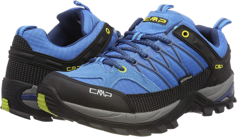 CMP Herren Rigel Low Shoe Wp Trekking-& Wanderhalbschuhe 40 EU Indigo Marine, 40 EU Indigo Marine