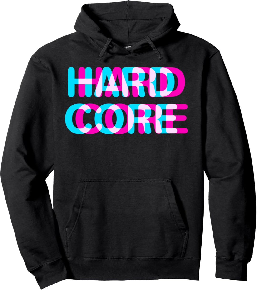 Hardcore Musik Disco Sound Pullover Hoodie