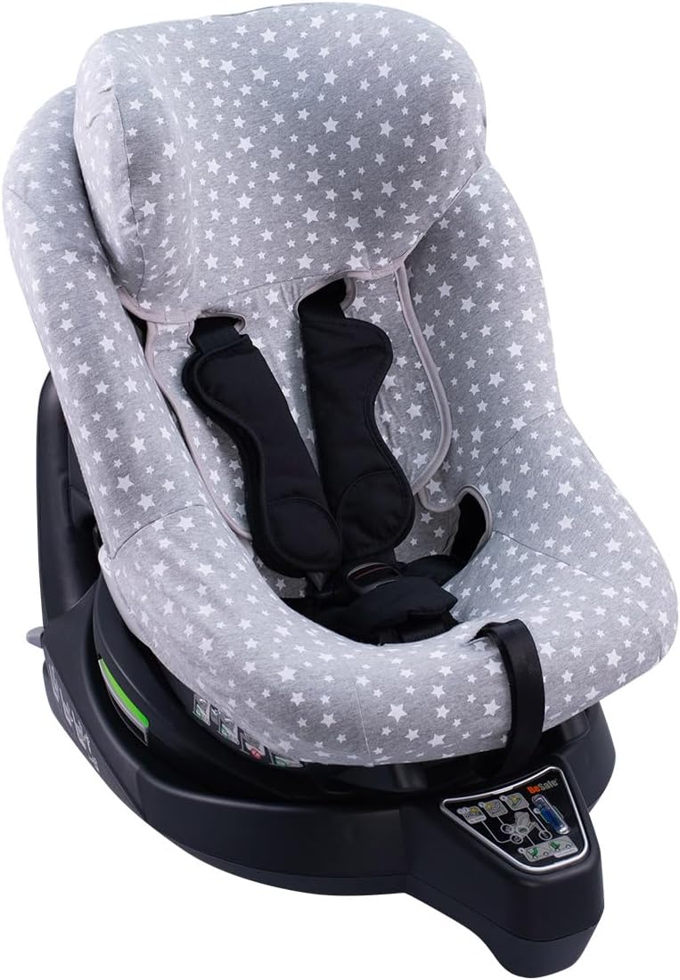 JYOKO KIDS Bezug Kompatibel mit Besafe Izi Turn B I-Size (White Star) White Star FUNDA, White Star F