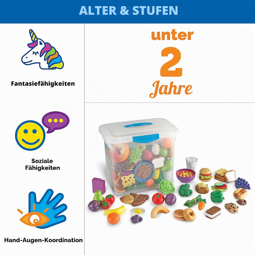 Learning Resources New Sprouts Lebensmittel-Riesenset Lebensmittel-Set, Lebensmittel-Set