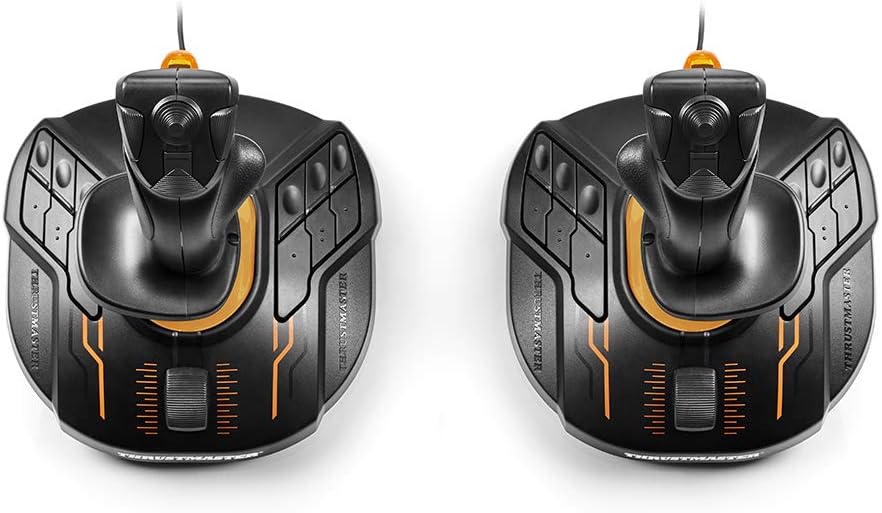 Thrustmaster T16000M FCS Space Sim Duo - Pack de 2 Joysticks für PC T16000M FCS Duo Stick, T16000M F
