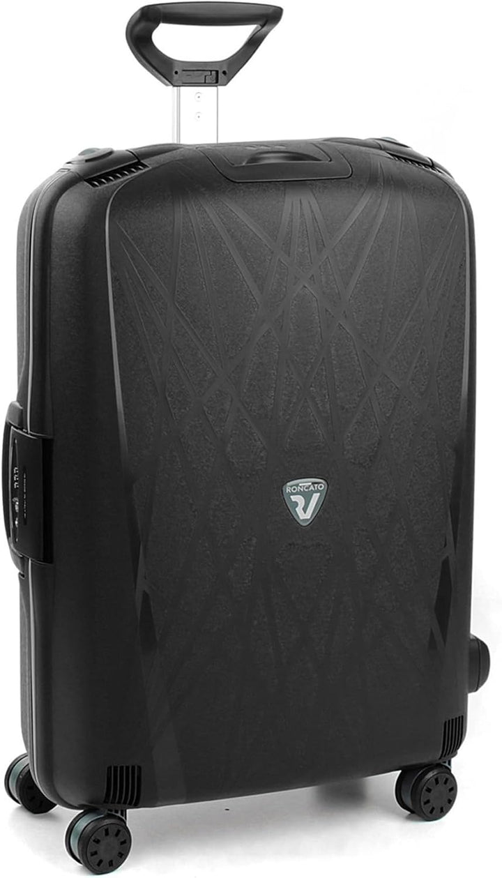 RONCATO Light Hartschalen Koffer Trolley Large Schwarz, Schwarz