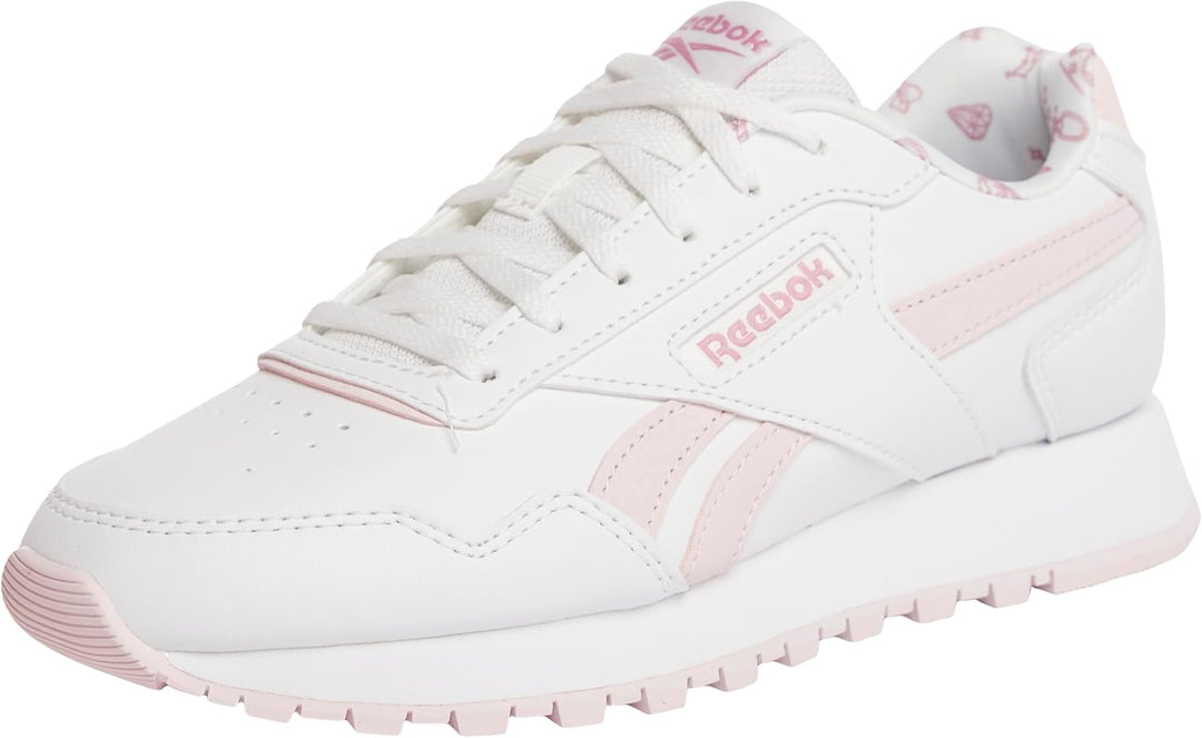 Reebok Mädchen Glide Sneaker 34.5 EU White Frostedberry Dustyrose, 34.5 EU White Frostedberry Dustyr
