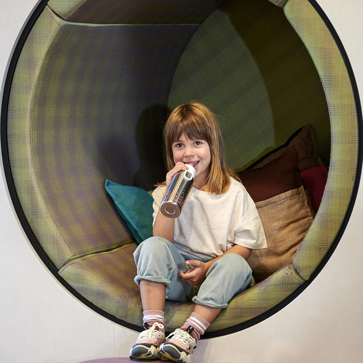 Mepal - Thermoflasche Flip-Up Campus - Isolierte Trinkflaschen für Kinder - Edelstahl Thermosflasche