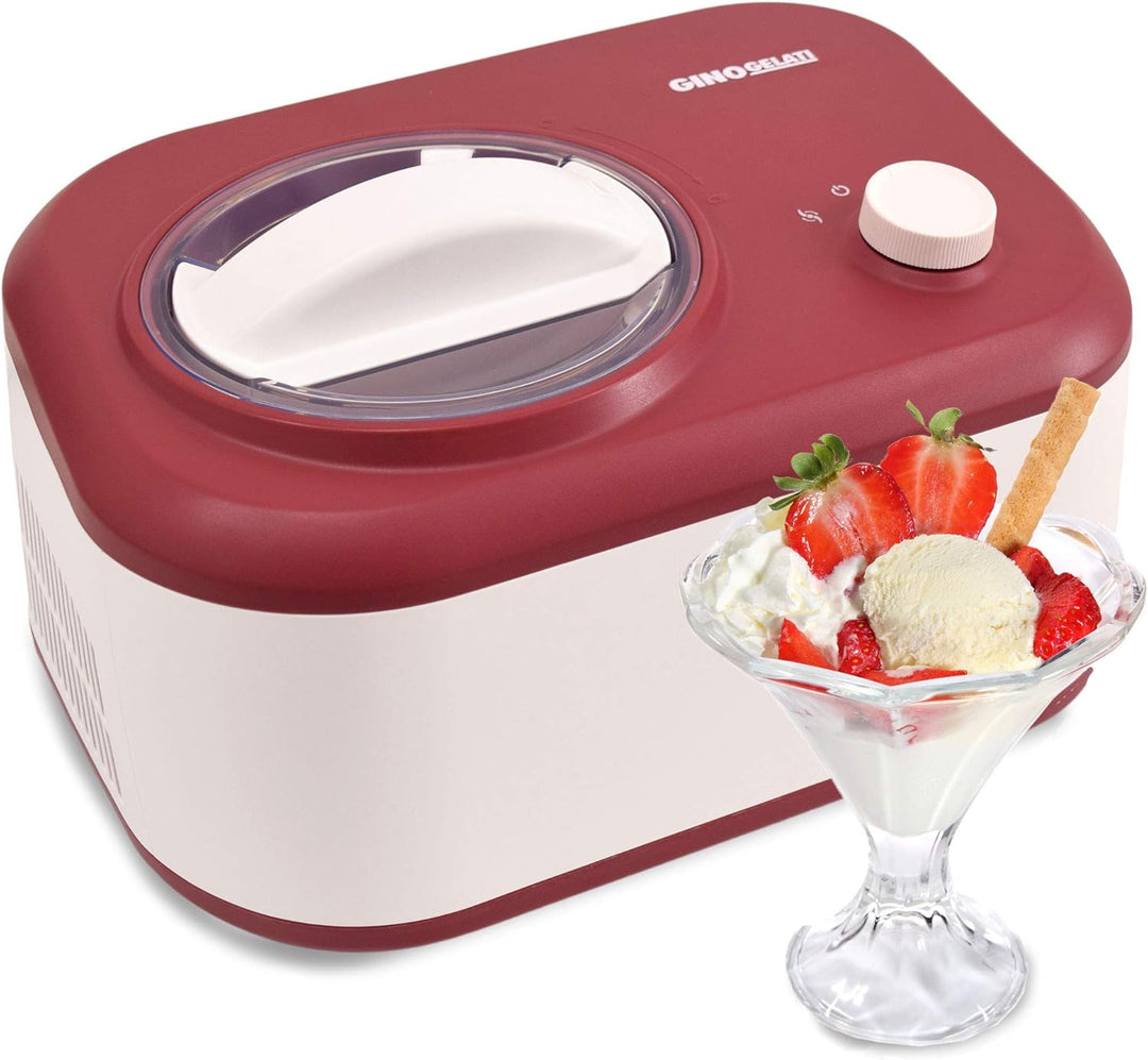 Syntrox Germany Eismaschine Sorbetmaschine mit Kompressor IC 100 Polar
