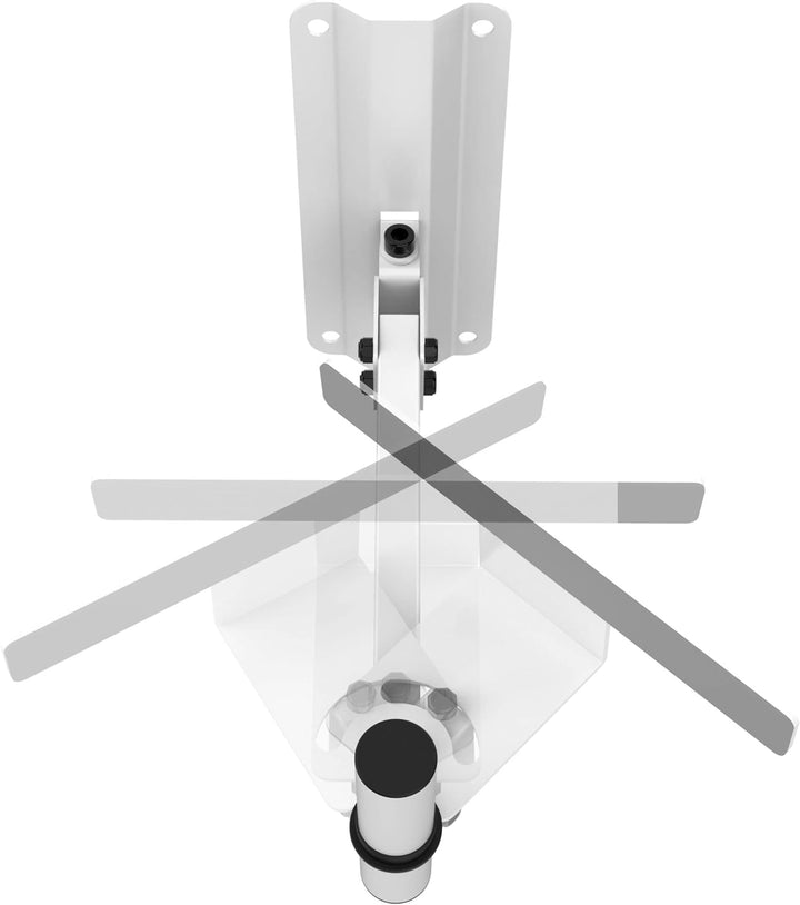 Audibax Neo 20 White Soporte de Pared para Altavoz Profesional Vaso 35mm