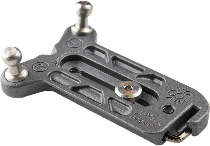Spider Holster SpiderPro Lens Collar Plate V2 for Any Spider Camera Holster System with Left and Rig