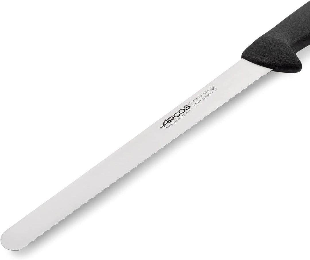 Arcos Serie 2900 - Gebäckmesser Kuchenmesser - Klinge Nitrum Edelstahl 300 mm - HandGriff Polypropyl