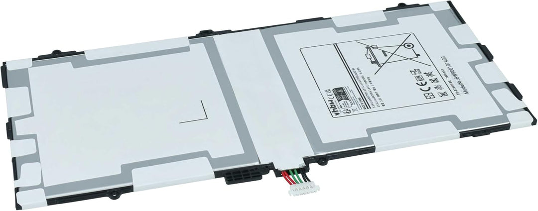 vhbw Akku Ersatz für Samsung EB-BT800FBC, EB-BT800FBE für Tablet Pad (7900 mAh, 3,8 V, Li-Polymer)