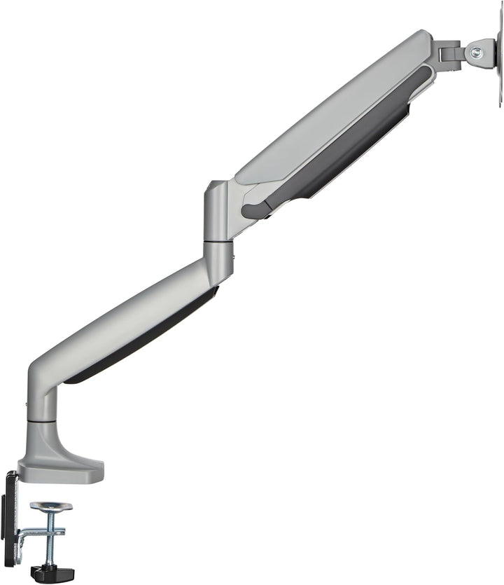 HALTERUNGSPROFI Aluminium Gasdruck Tischhalterung für LED und LCD Monitore bis 45 Zoll VESA 75x75 10