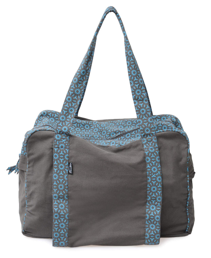 Yogishop Yogatasche Twin Bag - take me Two - Taupe/Turquoise 44 x 18 x 30 cm