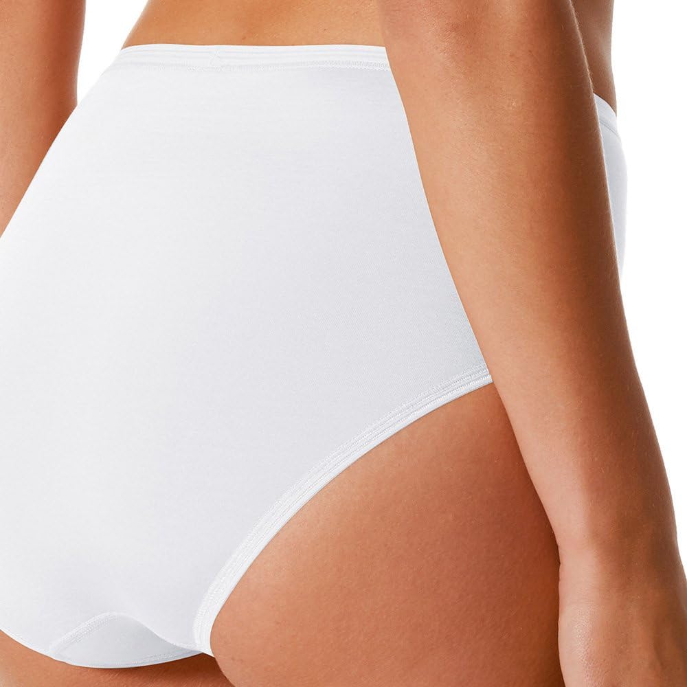 Mey 2er Pack Damen Taillen-Pants Lights Basic - 89203 - Weiss - Grösse 38 - Damenslips ohne Seitennä