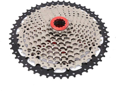 VGEBY1 10 Fach Kassette, 11-50T Kassettenfreilauf Kettenrad Ersatzteil Kassette für Mountainbike Ren