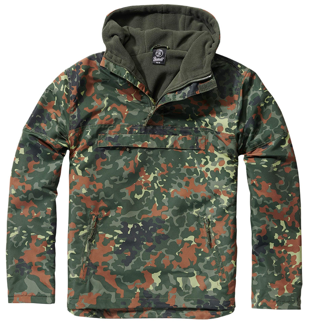 Brandit Windbreaker, Viele Farben, Grössen S bis 5XL S Flecktarn, S Flecktarn