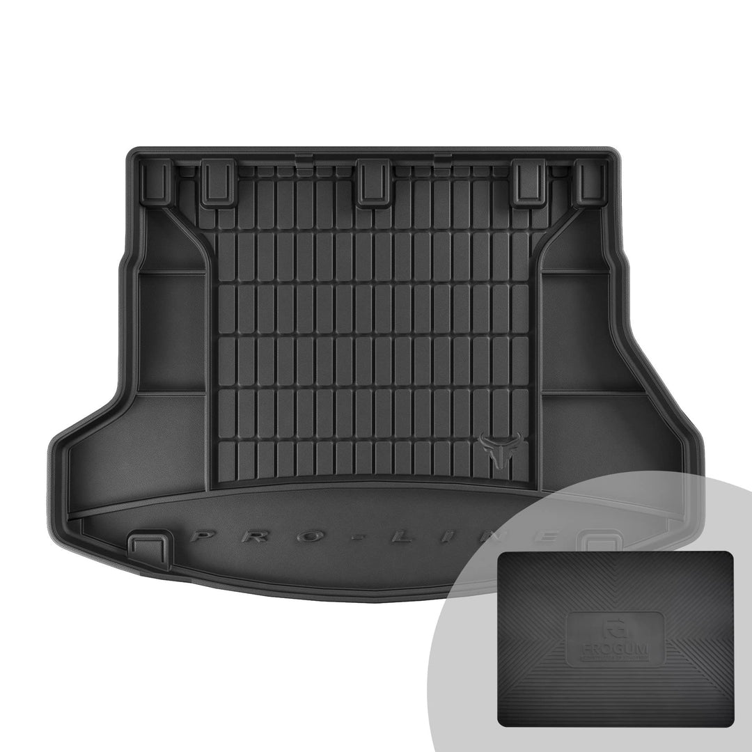 FROGUM ProLine 3D Gummimatte Exklusive Auto Kofferraummatte Kofferraumwanne für Hyundai i30 II 2011-