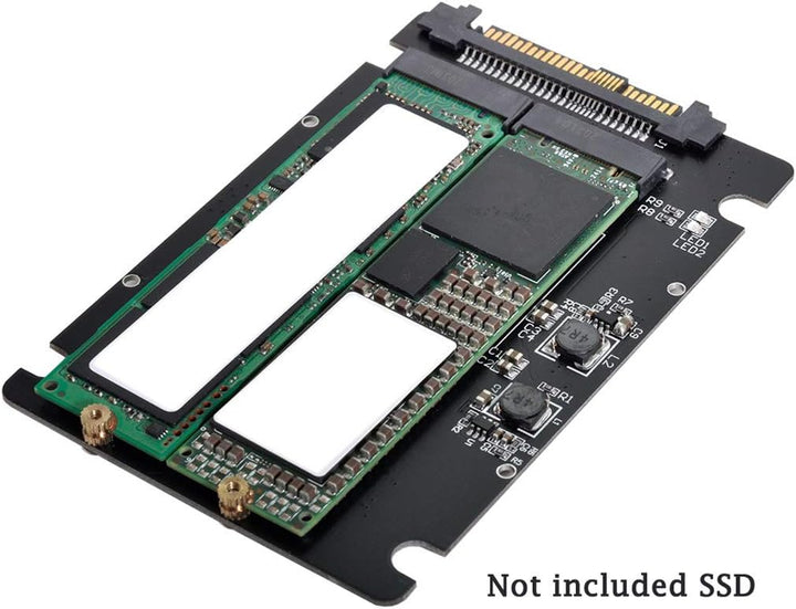 Cablecc SFF-8639 NVME U.2 to Combo NGFF M.2 M-Key SATA PCIe SSD Adapter for Mainboard Replace SSD 75
