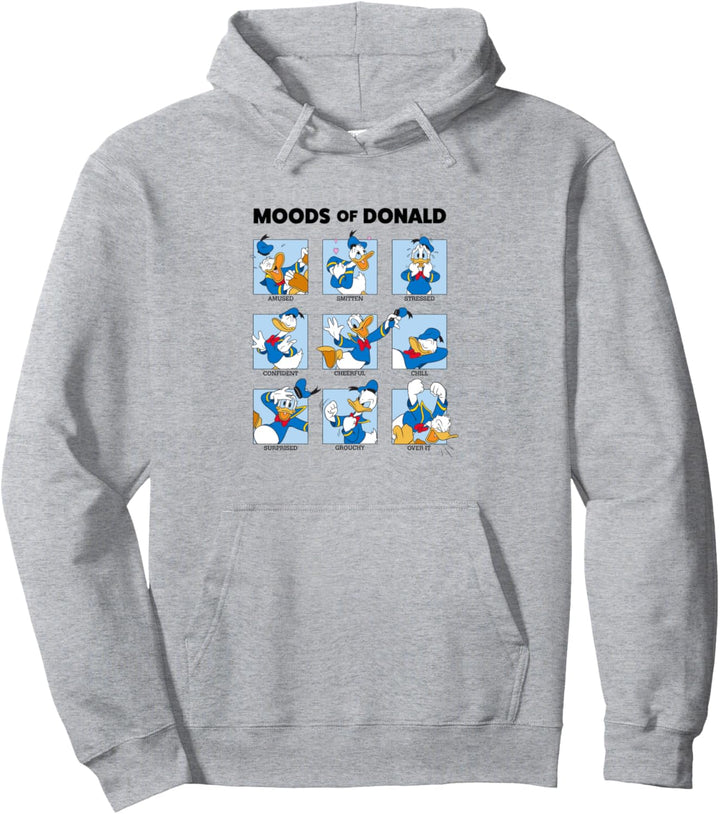 Disney Micky und seine Freunde Donald Duck Moods Box Up Pullover Hoodie