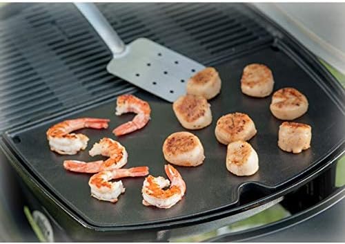 Weber - Stephen Products 6559 Natural Organic Porc CI Grillpfanne, Schwarz 34.3 x 1.9 x 45.7 cm Sing
