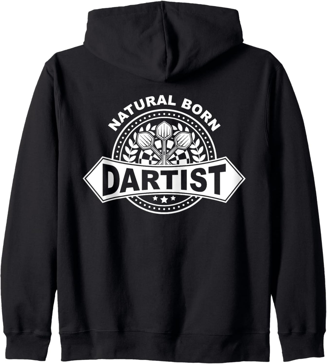 Natural Born Dartist - Cooles Darts Kapuzenjacke