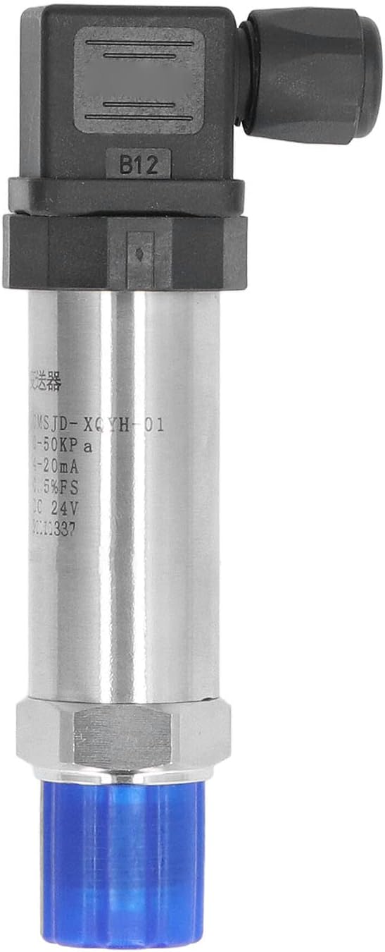 Drucktransmitter Transducer Sensor 0-50Kpa 4-20mA 24V DC Gewinde Edelstahl Zur Messung OMSJD-XQYH-01