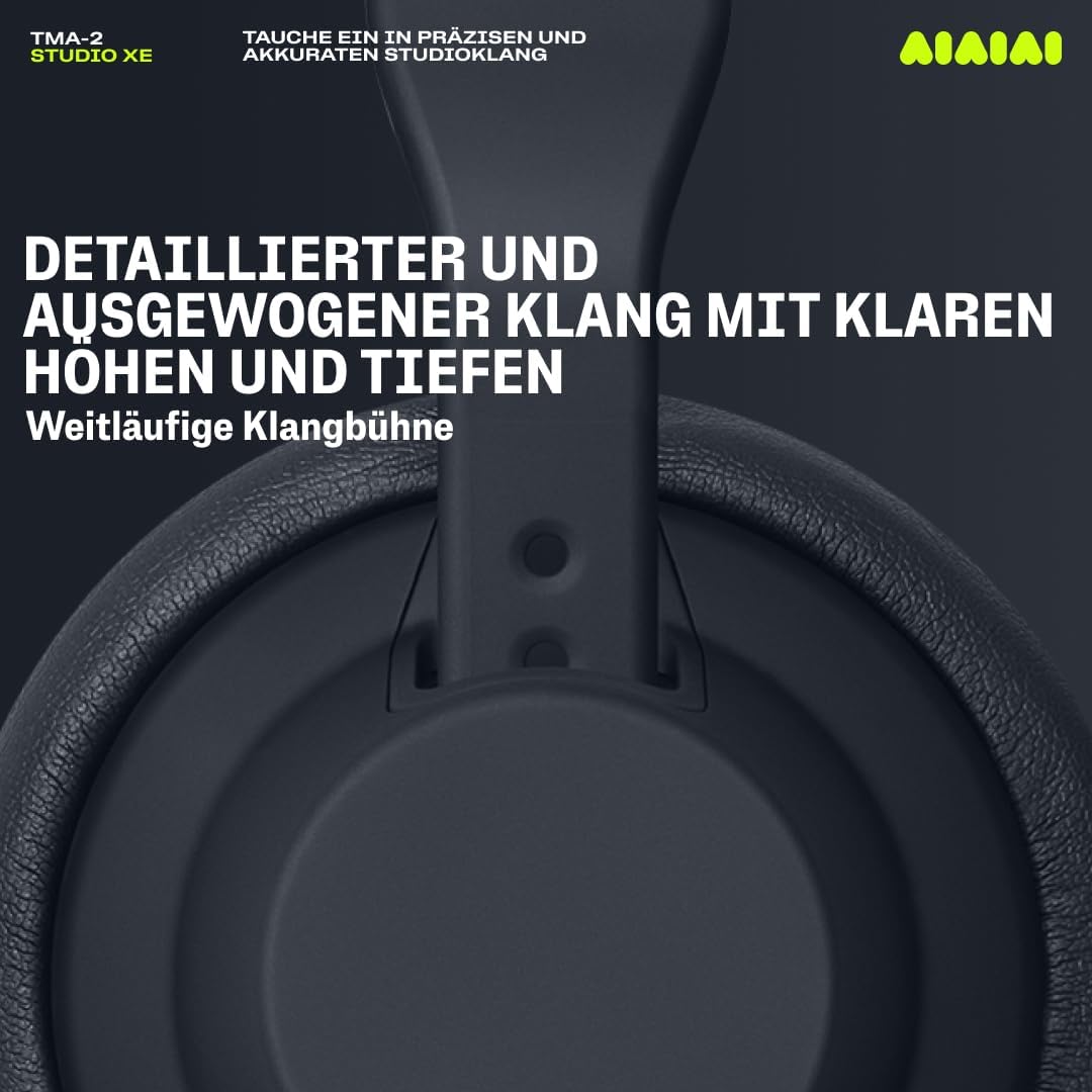 AIAIAI TMA-2 Studio XE – Professionelle geschlossene Studio-Kopfhörer mit ausgewogenem, detaillierte