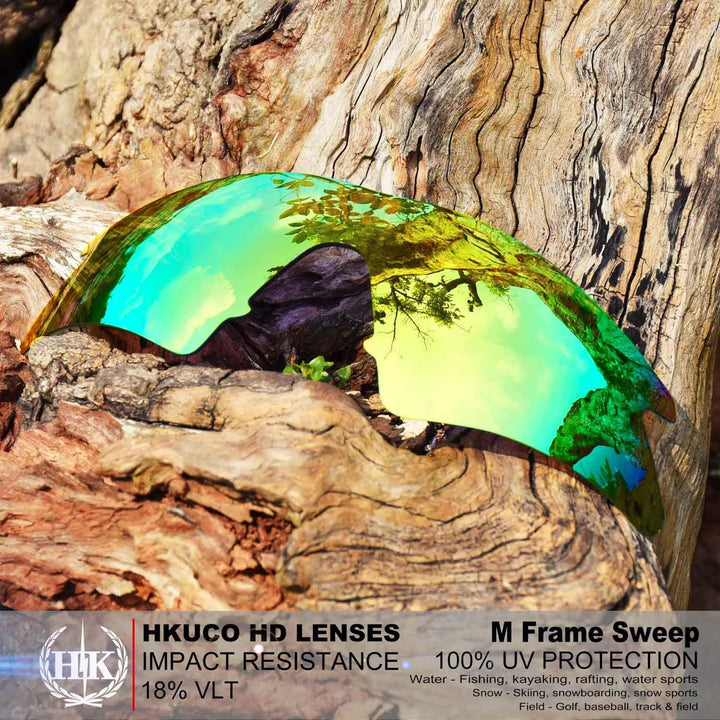 HKUCO Plus Replacement Lenses For Oakley M Frame Sweep 6 pair Combo Pack