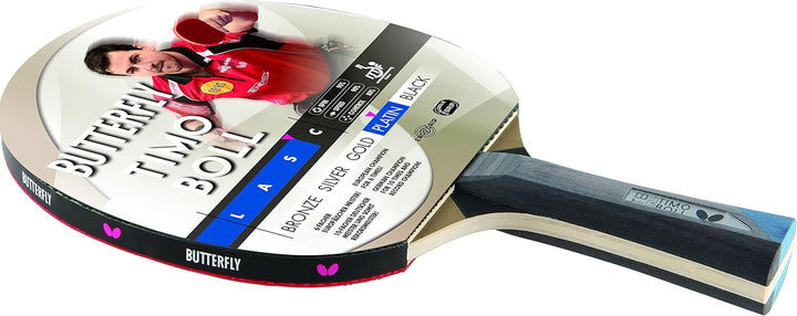 Butterfly® Timo Boll Platin Tischtennisschläger | Tischtennis Racket Bat TT Profi Wettkampfschläger