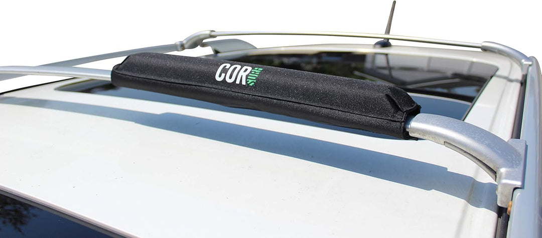 COR Surf Dachgepäckträger/Snowboardträger für Surfboard Kayak SUP Snowboard | [Paar] 28 "& 19" - für