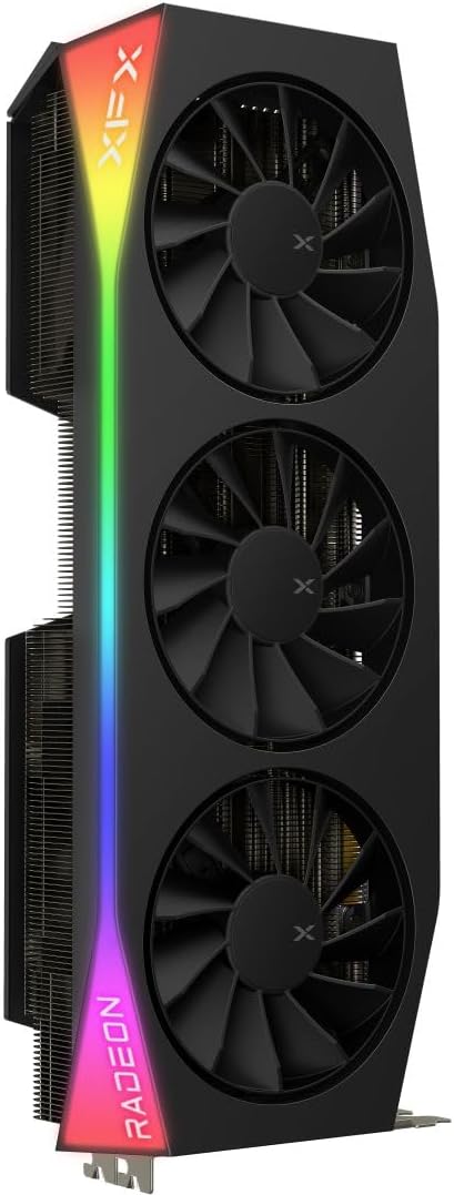 XFX Mercury AMD Radeon RX 9070XT OC Gaming Edition mit RGB 16GB GDDR6, HDMI 3xDP, AMD RDNA™ 4 (RX-97