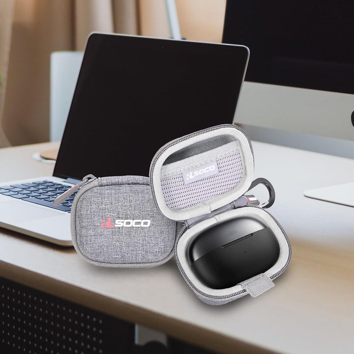 RLSOCO Tasche für SHOKZ OpenDots ONE Open Ear Kopfhörer - Grau